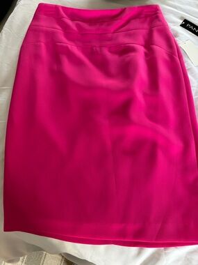 Paniz Bright Fuchsia Pencil Skirt